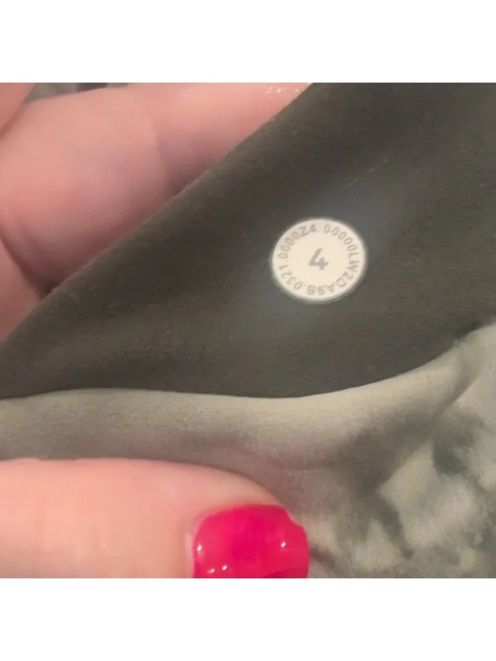 Lululemon Align Reversible Bra *Light Support, A/B Cup Diamond Dye Light Sage